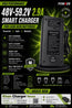 48V-59.2V 2.9A EV Scooty Charger