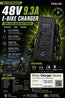 48v 9.3A EV Scooty Charger
