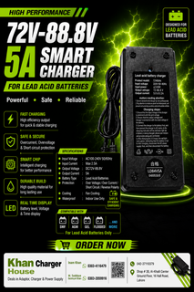 72v-88.8A 5A EV Scooty Charger