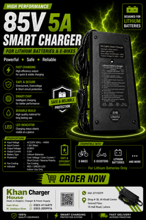 85v 5A EV Scooty Charger
