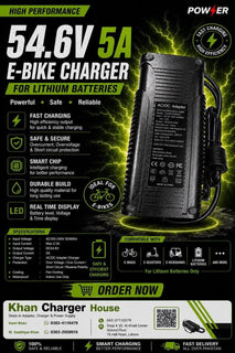 54.6V 5A EV Smart Scooty Charger