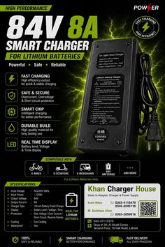 84v 8A EV Smart Scooty Charger
