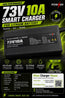 73v 10A EV Smart Scooty Charger